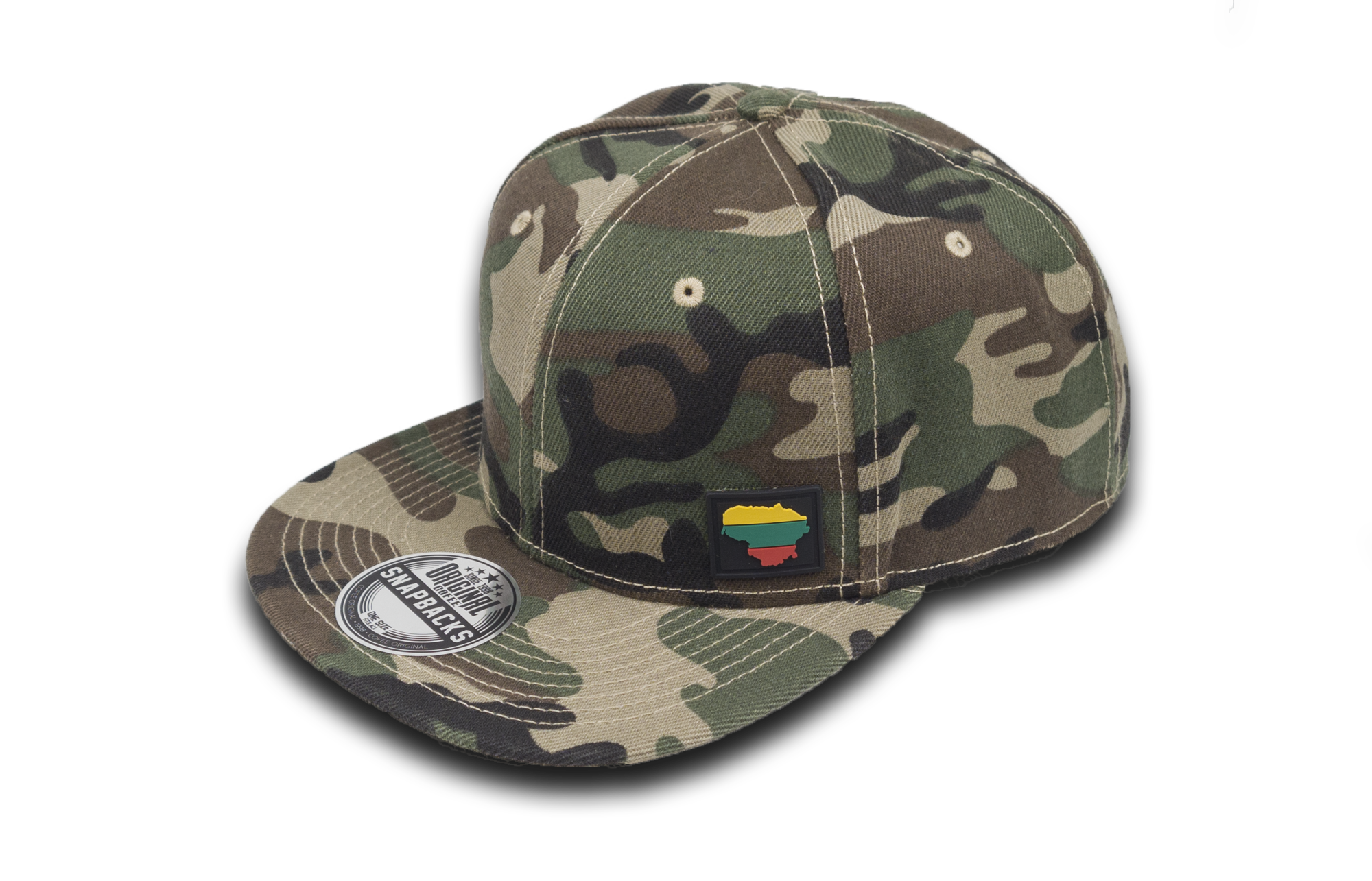 camo snapback cap